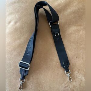 Prada Nylon Bag Replacement Strap Black Adjustable